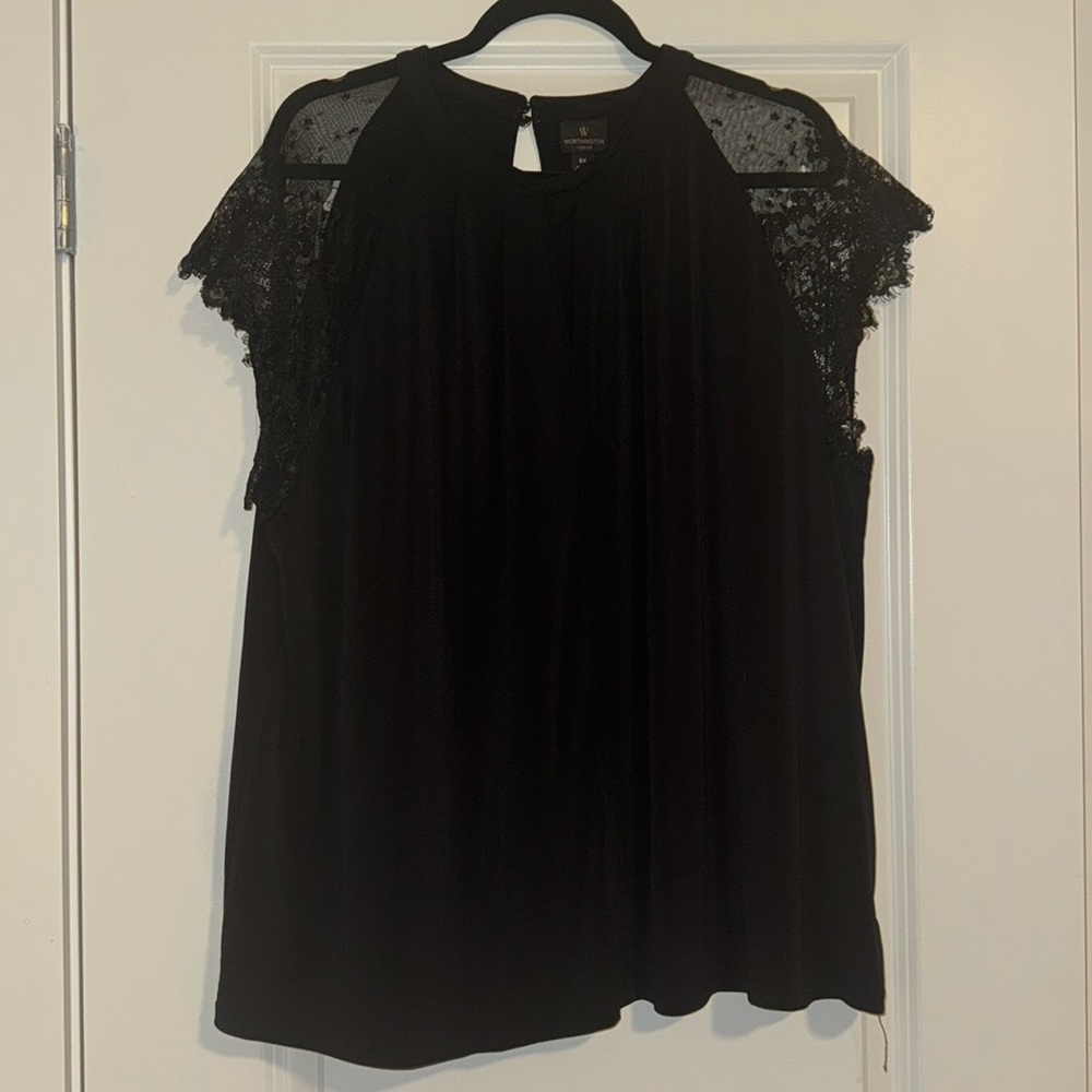 Black dress shirt